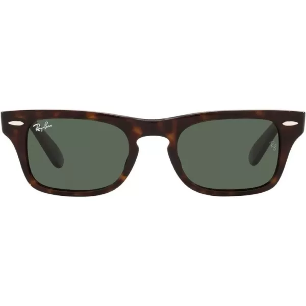 RayBan Child Sunglasses Black Frame Dark Green Lenses 45MMHavanaDark Green