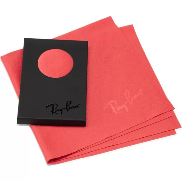 RayBan Cleaning Cloth Sunglasses Red 5 x 7RayBan Cleaning Cloth Sunglasses Red 5 x 7