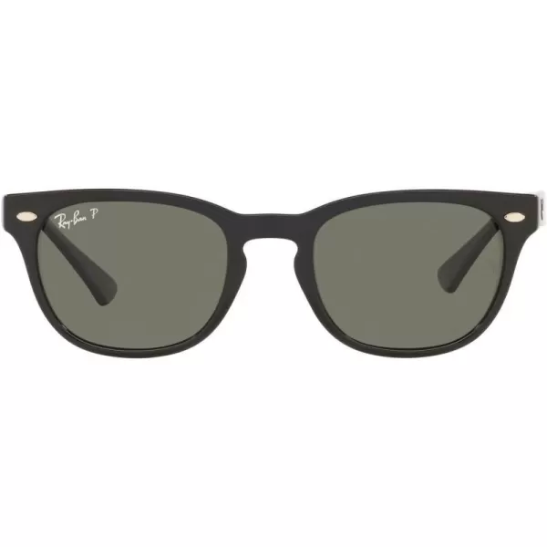 RayBan RB4140 Wayfarer SunglassesBlackPolarized Green