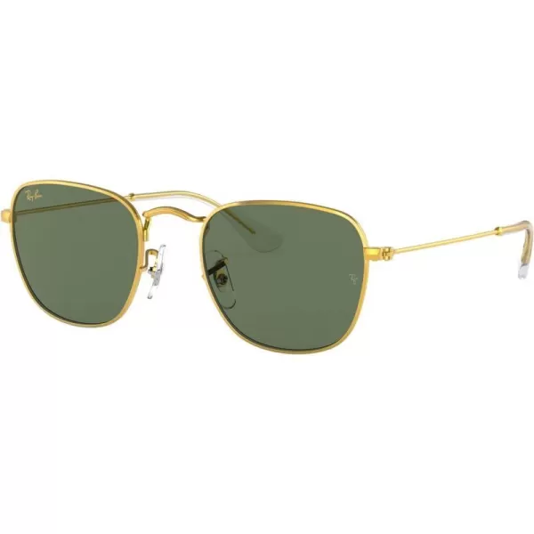 RayBan Rj9557s Square SunglassesLegend GoldDark Green