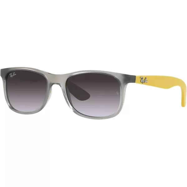RayBan Junior Rj9062S Rectangular Sunglasses Transparent GreyGrey Gradient 48 mmRayBan Junior Rj9062S Rectangular Sunglasses Transparent GreyGrey Gradient 48 mm