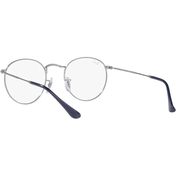 RayBan Rx3447v Round Metal Prescription Eyewear FramesGunmetalDemo Lens