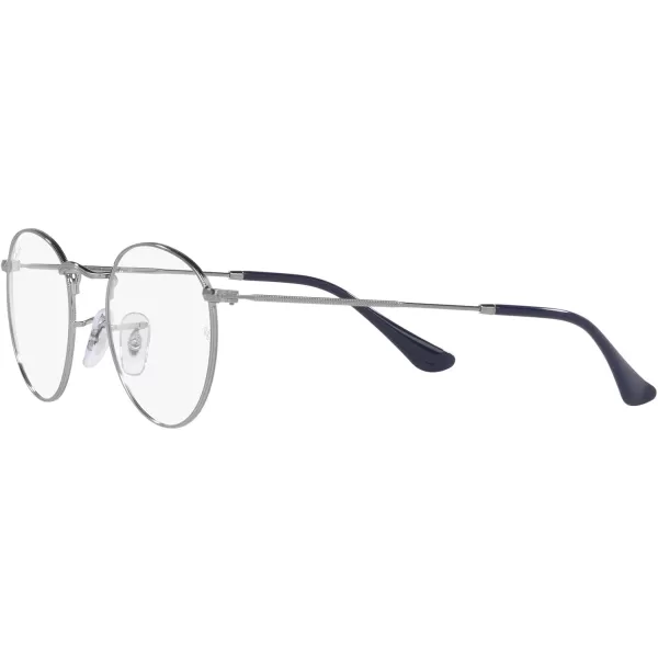 RayBan Rx3447v Round Metal Prescription Eyewear FramesGunmetalDemo Lens