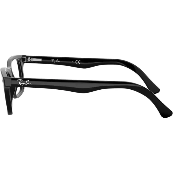 RayBan Rx5228 Square Prescription Eyeglass FramesBlack