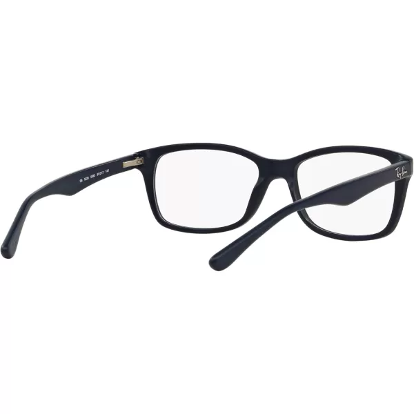 RayBan Rx5228 Square Prescription Eyeglass FramesSand BlueDemo Lens