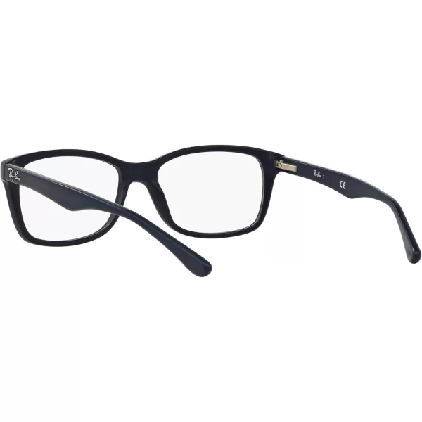 RayBan Rx5228 Square Prescription Eyeglass FramesSand BlueDemo Lens