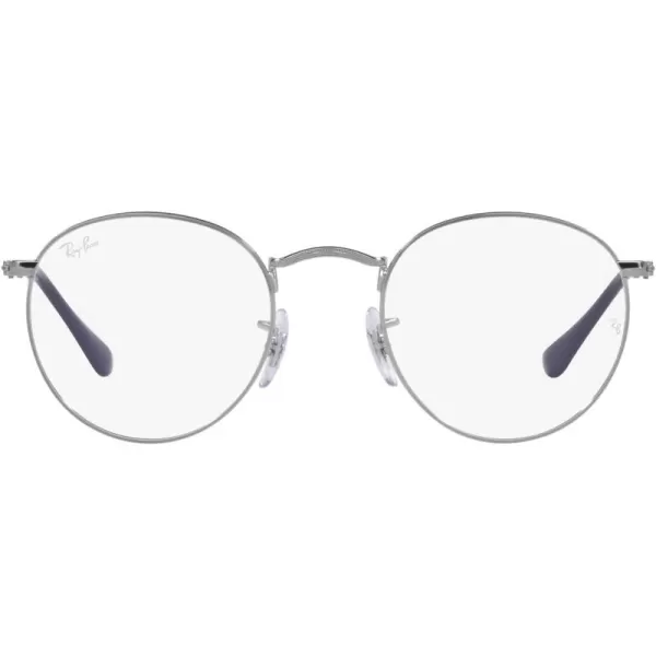 RayBan Rx3447v Round Metal Prescription Eyewear FramesGunmetalDemo Lens