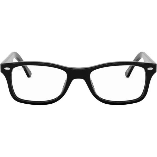 RayBan Rx5228 Square Prescription Eyeglass FramesBlack