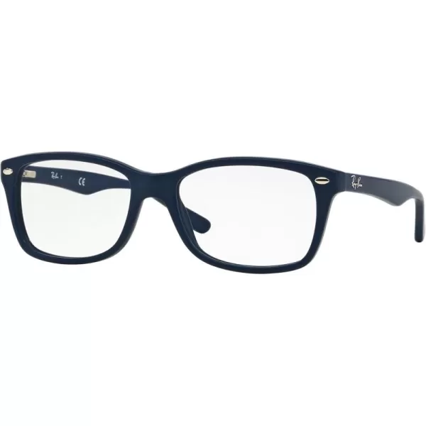 RayBan Rx5228 Square Prescription Eyeglass FramesSand BlueDemo Lens