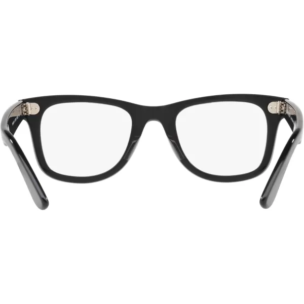 RayBan RX4340v Wayfarer Ease Square Prescription Eyeglass FramesBlackDemo Lens