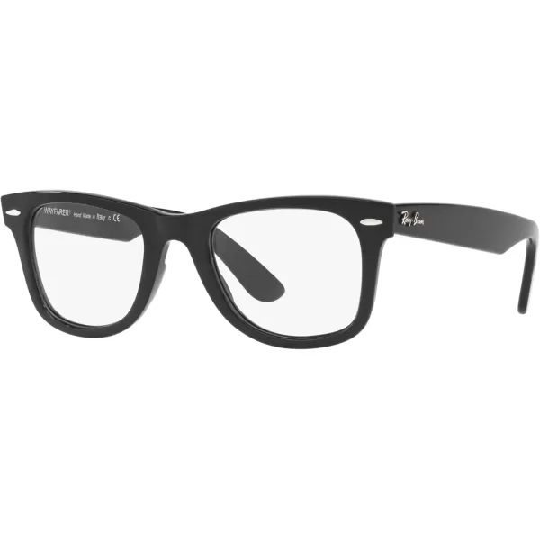 RayBan RX4340v Wayfarer Ease Square Prescription Eyeglass FramesBlackDemo Lens