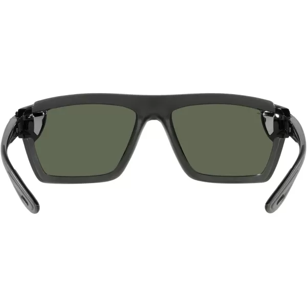 RayBan Rb4370m Scuderia Ferrari Collection Square SunglassesBlack on Rubber GreyDark Green