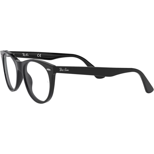 RayBan Rx2185v Wayfarer Ii Square Prescription Eyeglass FramesBlackDemo Lens