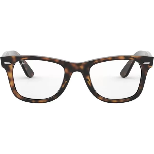 RayBan RX4340v Wayfarer Ease Square Prescription Eyeglass FramesHavanaDemo Lens