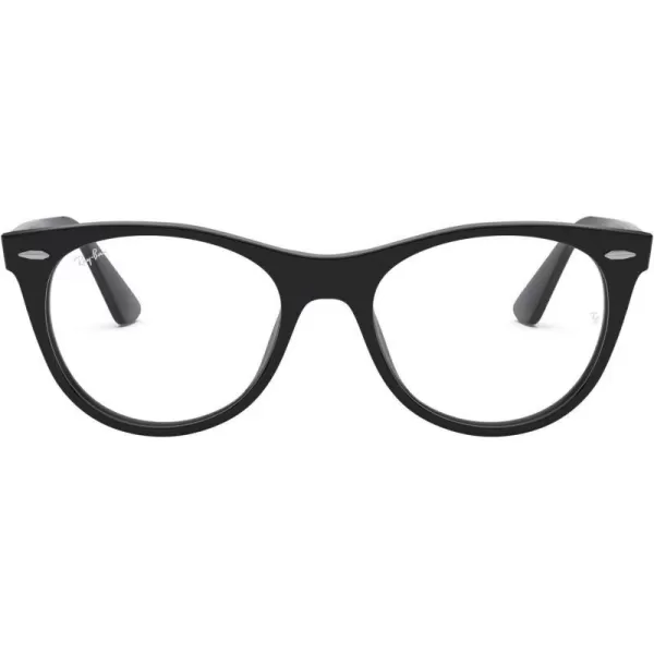 RayBan Rx2185v Wayfarer Ii Square Prescription Eyeglass FramesBlackDemo Lens