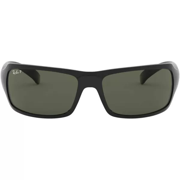 Ray Ban RB4075 SunglassesBlackOrange Mirror Silver