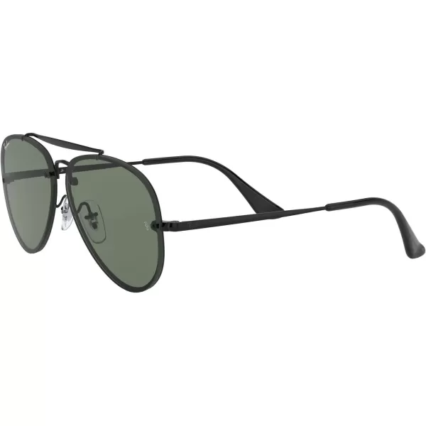 RayBan Child Sunglasses Black Frame Dark Green Lenses 54MMRayBan Child Sunglasses Black Frame Dark Green Lenses 54MM