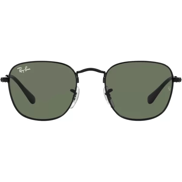 RayBan Child Sunglasses Silver Frame Dark Blue Lenses 46MMBlackDark Green