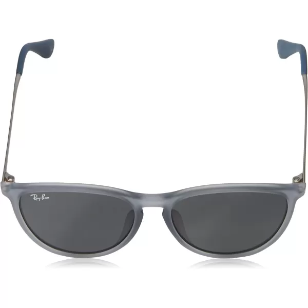 RayBan Junior RJ9060SF Erika Asian Fit Round Sunglasses Rubber Transparent GreyDark Grey 52 mmRayBan Junior RJ9060SF Erika Asian Fit Round Sunglasses Rubber Transparent GreyDark Grey 52 mm