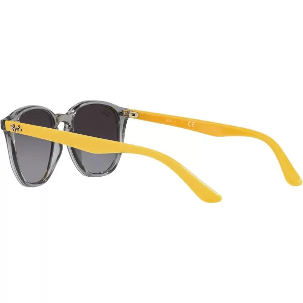 RayBan Junior RJ9070S Round Sunglasses Transparent GreyGrey Gradient 46 mmRayBan Junior RJ9070S Round Sunglasses Transparent GreyGrey Gradient 46 mm