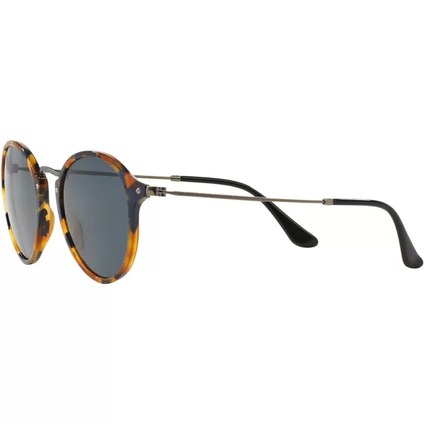 RayBan Rb2447 Round SunglassesSpotted Blue HavanaBlue