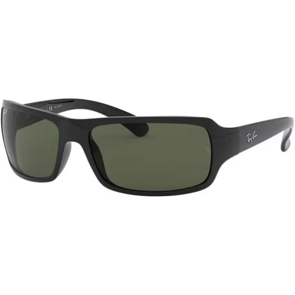 Ray Ban RB4075 SunglassesBlackOrange Mirror Silver