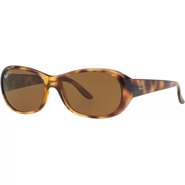 RayBan Womens Rb4061 Oval Sunglasses HavanaPolarized Brown 55 mmRayBan Womens Rb4061 Oval Sunglasses HavanaPolarized Brown 55 mm