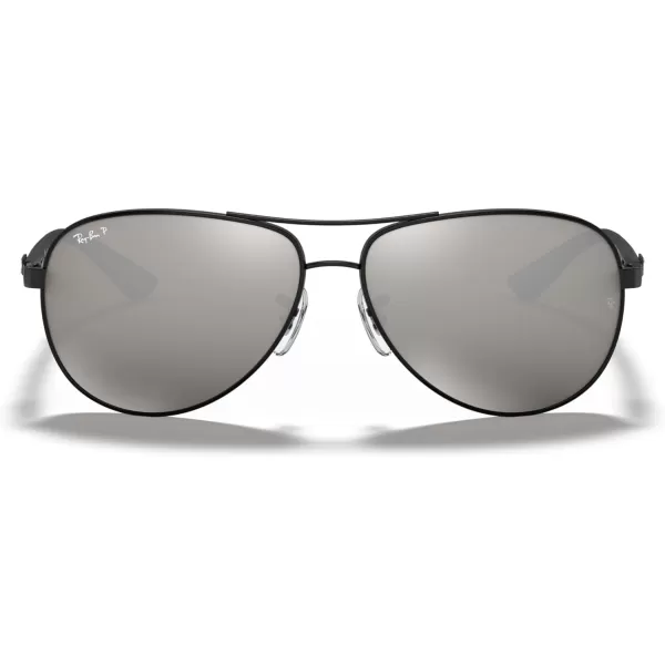 RayBan Man Sunglasses Gold Frame Light Brown Gradient Lenses 58MMBlackPolarized Grey Mirrored Black