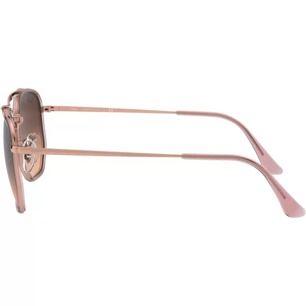 RayBan RB3648m The Marshal Ii Hexagonal SunglassesCopperPink Gradient Brown