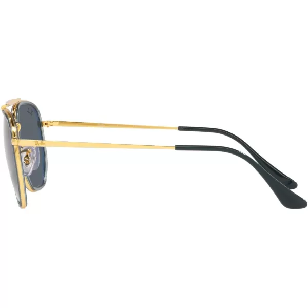RayBan RB3648m The Marshal Ii Hexagonal SunglassesLegend GoldBlue