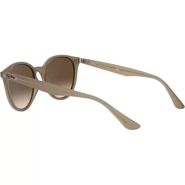 RayBan Rb4305 Round SunglassesOpal BeigeBrown Gradient