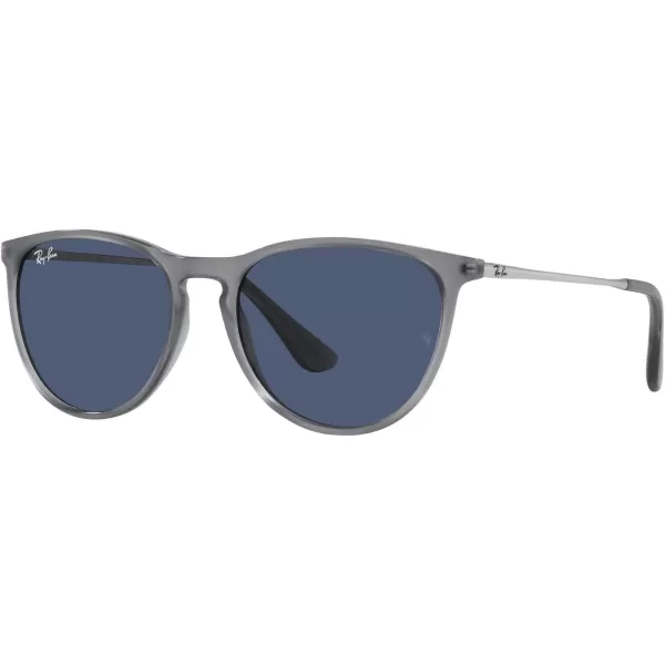 RayBan Junior Kids RJ9060s Erika Round SunglassesOpal BlueDark Blue