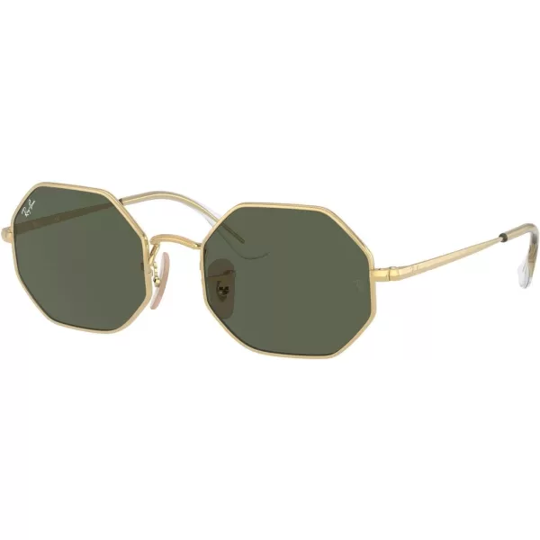 RayBan Junior Kids RJ9549s Rectangular SunglassesAristaDark Green