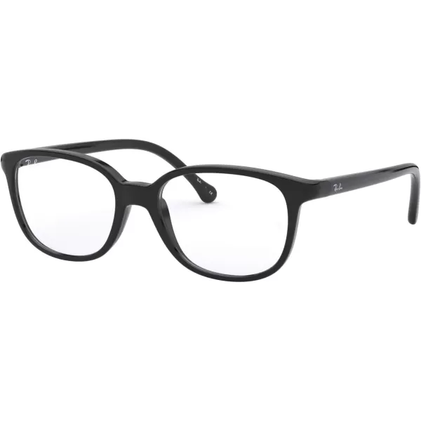 RayBan Junior Kids RY1900 Square Prescription Eyeglass FramesBlackDemo Lens