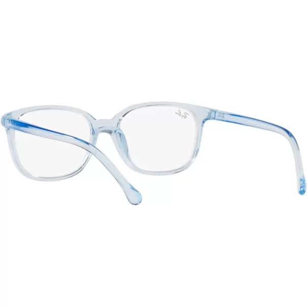 RayBan Junior Kids RY1900 Square Prescription Eyeglass FramesTransparent Light Blue