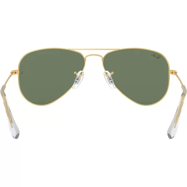 RayBan Junior Kids Rj9506s Metal Aviator SunglassesAristaDark Green