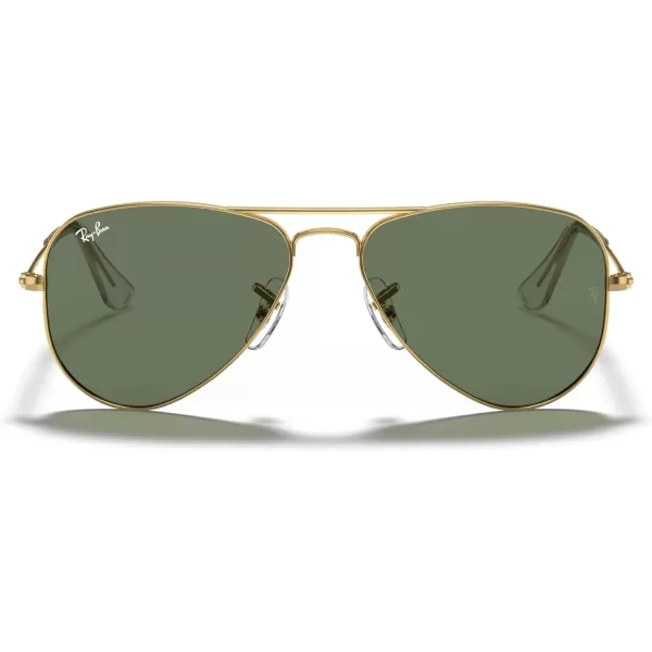 RayBan Junior Kids Rj9506s Metal Aviator SunglassesAristaDark Green