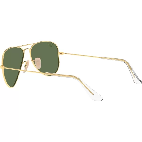 RayBan Junior Kids Rj9506s Metal Aviator SunglassesAristaGreen Polarized