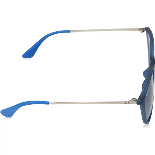 RayBan Junior RJ9060SF Erika Asian Fit Round Sunglasses Rubber Transparent BlueDark Blue 52 mmRayBan Junior RJ9060SF Erika Asian Fit Round Sunglasses Rubber Transparent BlueDark Blue 52 mm