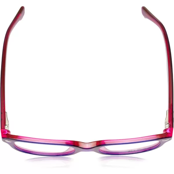RayBan Junior RY1555 Square Prescription Eyeglass Frames Violet On Fuchsia FluorescentDemo Lens 48 mmRayBan Junior RY1555 Square Prescription Eyeglass Frames Violet On Fuchsia FluorescentDemo Lens 48 mm