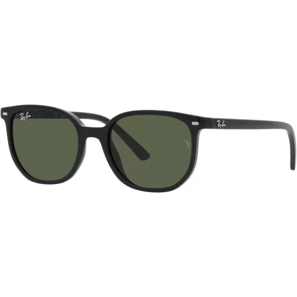 RayBan Juniors RJ9097s Elliot Square SunglassesBlackDark Green