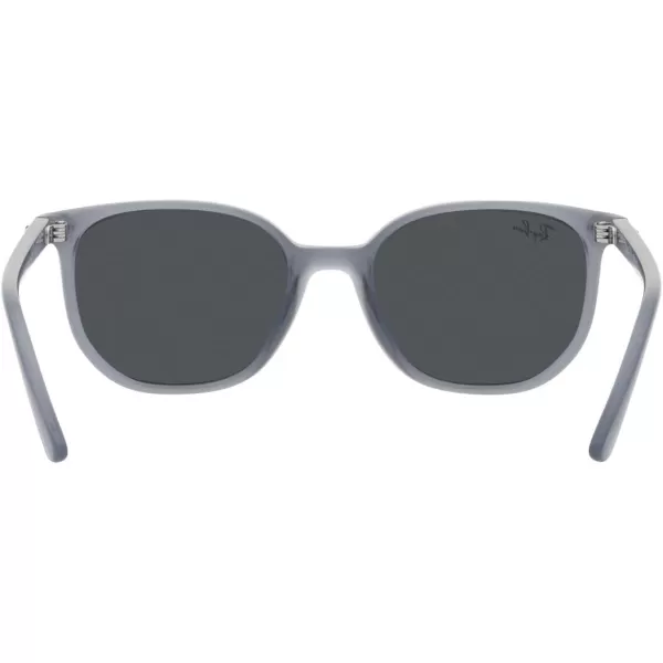 RayBan Juniors RJ9097s Elliot Square SunglassesOpal BlueDark Grey