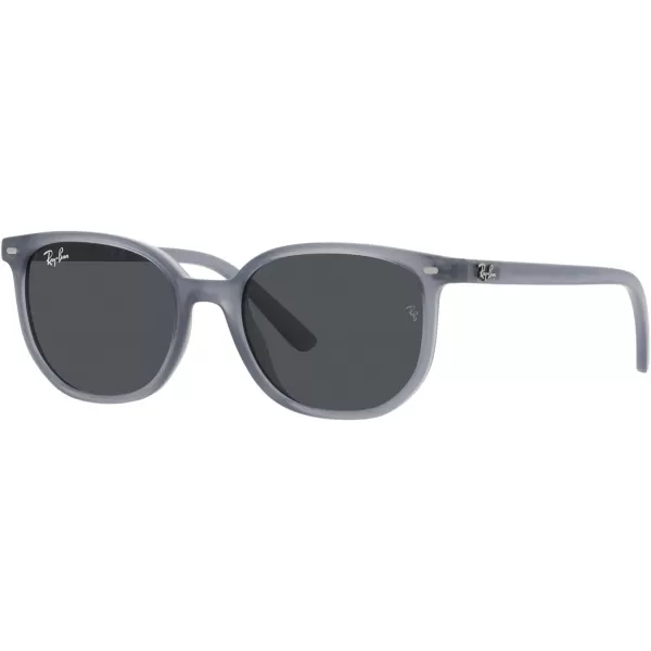 RayBan Juniors RJ9097s Elliot Square SunglassesOpal BlueDark Grey