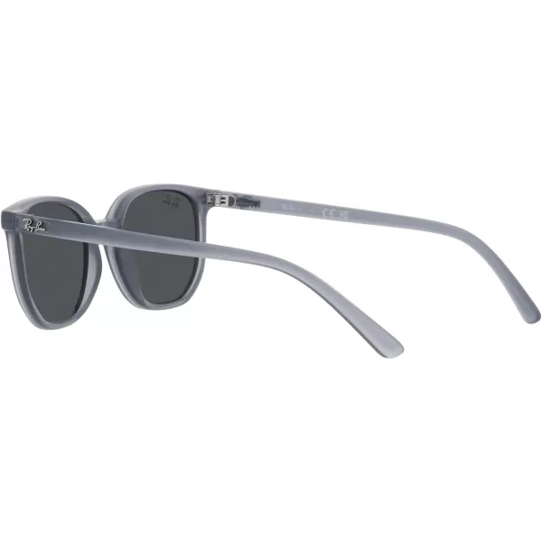 RayBan Juniors RJ9097s Elliot Square SunglassesOpal BlueDark Grey