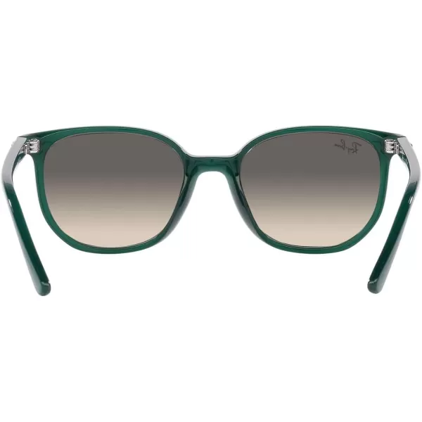 RayBan Juniors RJ9097s Elliot Square SunglassesOpal GreenGradient Grey