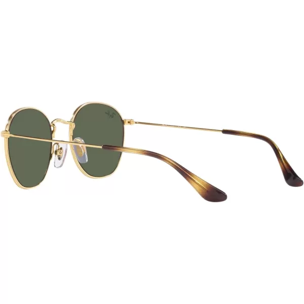 RayBan Kids Rj9572s Rob Round SunglassesGoldDark Green