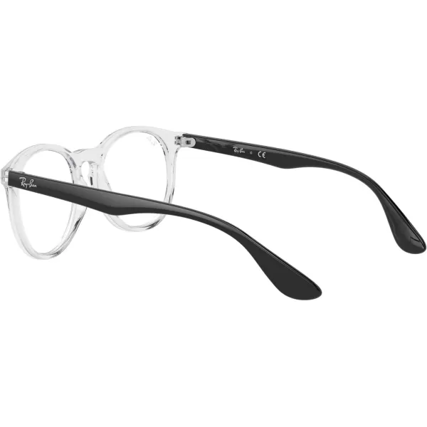 RayBan Kids Ry1554 Round Prescription Eyeglass FramesTransparentDemo Lens