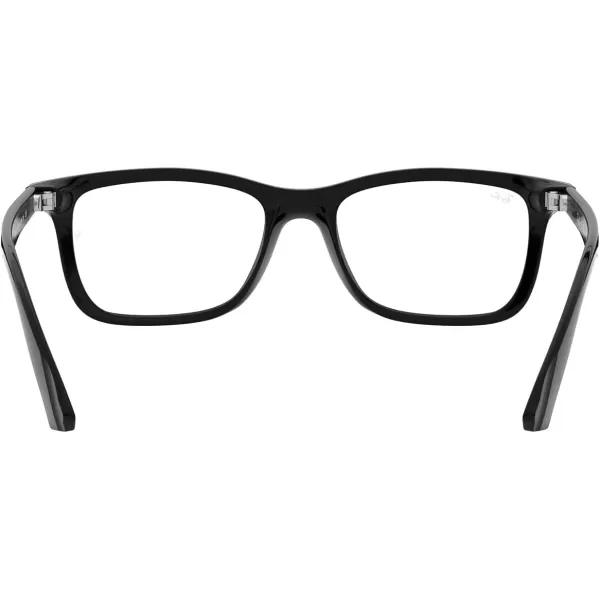 RayBan Kids Ry1562 Square Prescription Eyeglass FramesBlackDemo Lens