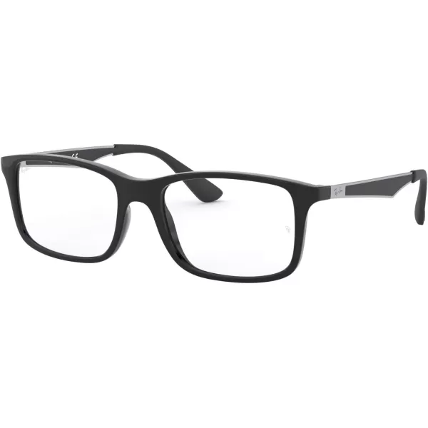 RayBan Kids Ry1570 Square Prescription Eyeglass FramesBlackDemo Lens