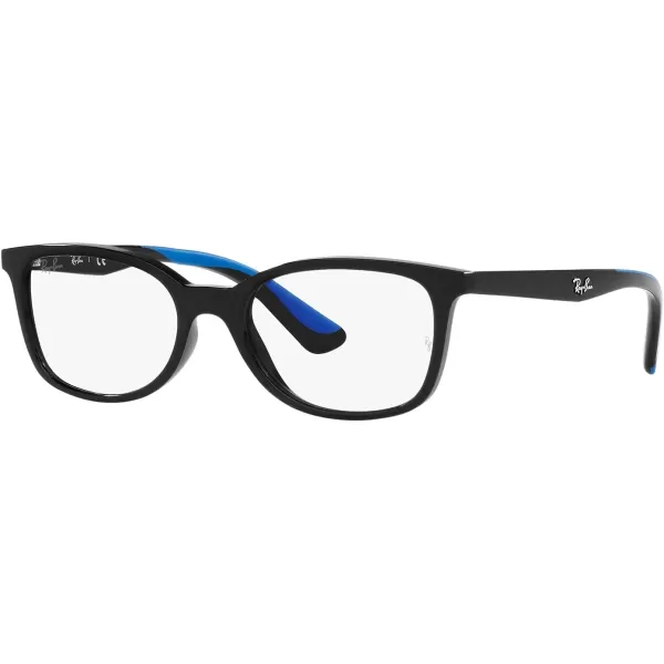 RayBan Kids Ry1586 Square Prescription Eyeglass FramesBlackDemo Lens